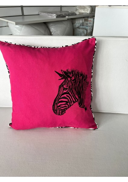 Kırlent Kılıfı - Zebra Nakışlı fırsatları