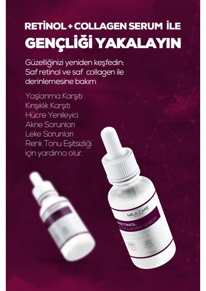 Anti-Aging ve Retinol Collagen Gece Serumu 30 ml