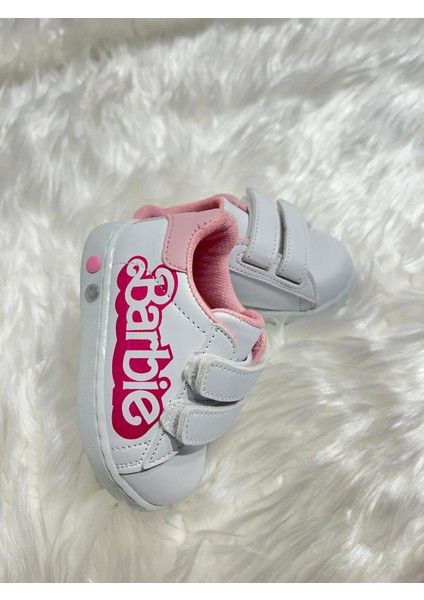 Best Shoes Bebek Pembe Renkli Barbie Ilk Adım Ayakkbısı