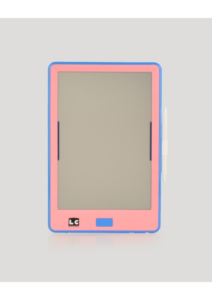 10 Inch Şeffaf LCD Dijital 4 Adet Çizim Kartlı Tablet- Pembe