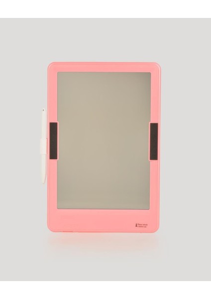 10 Inch Şeffaf LCD Dijital 4 Adet Çizim Kartlı Tablet- Pembe