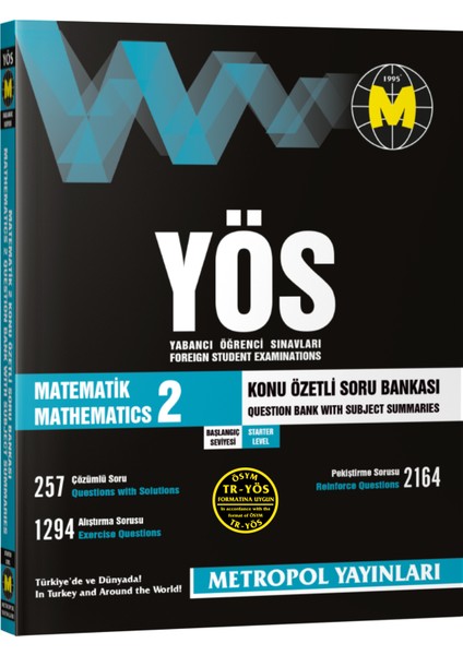 Yös Matematik 2 Konu Özetli Soru Bankası (Başlangıç Seviyesi)