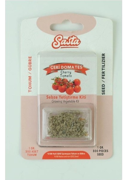 Sebze Yetiştirme Kiti - Çeri Domates
