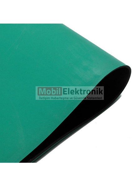 Antistatik Mat,teknik Servis Yanmaz Masa Örtüsü Yeşil 100CM x 1mt