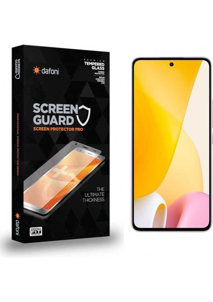 Xiaomi 12 Lite Tempered Glass Premium Cam Ekran Koruyucu