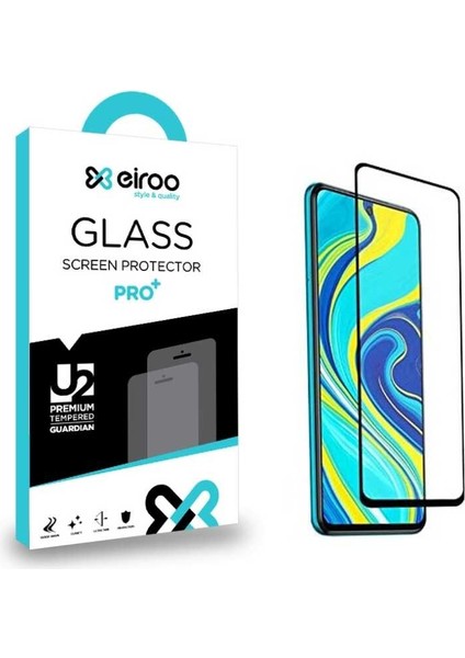 Xiaomi Redmi Note 9 Pro Tempered Glass Full Cam Ekran Koruyucu