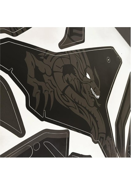 Cfmoto 250SR Grı Dragon Model Parçalı Motosıklet Kaplama Stıcker Etıket Modelı fırsatları