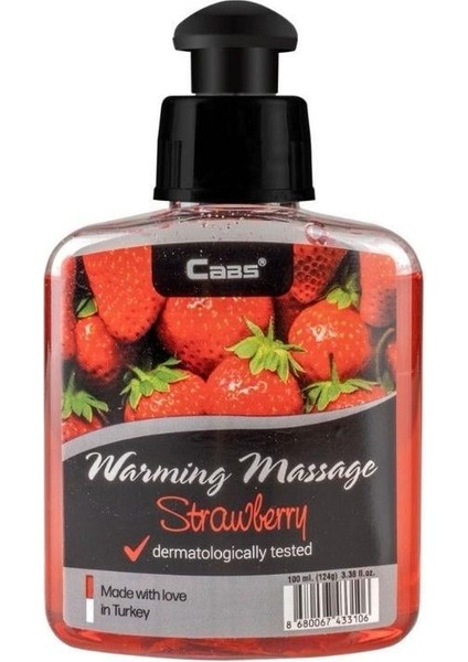 Censan Cabs Çilekli Masaj Yağı 100ML