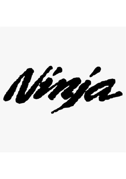 Ninja Sticker Etiket Modeli