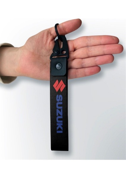 Siyah Suzuki Logo Anahtarlık Modeli
