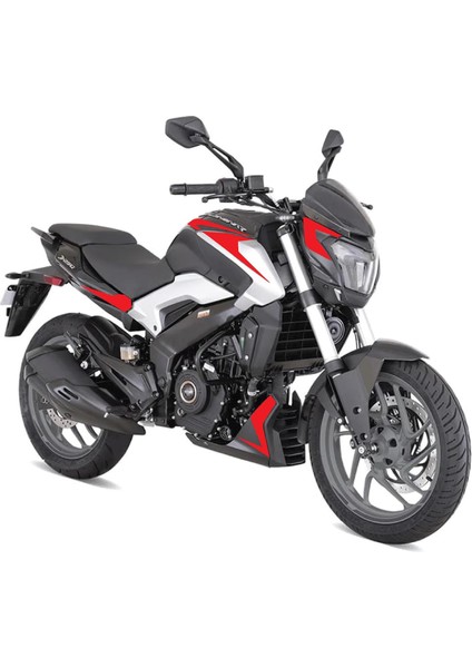 Bajaj Dominar 250 Sticker Tasarım Etiket Modeli Kırmızı
