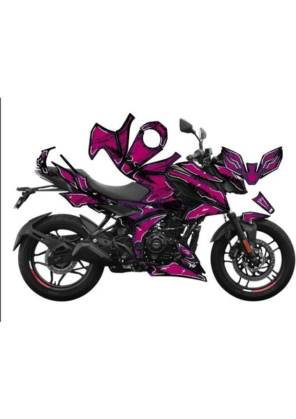 Bajaj N250 Airbrush Tasarım Motosiklet Sticker Etiket Kaplama Modeli fiyatları