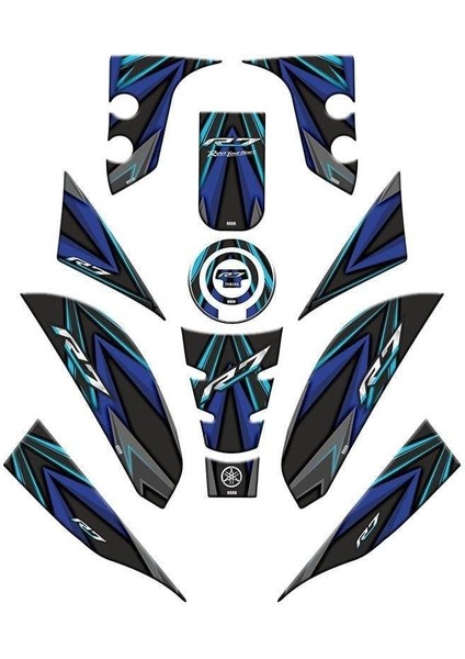 Yamaha Yzf-R7 Takım Tank Pad