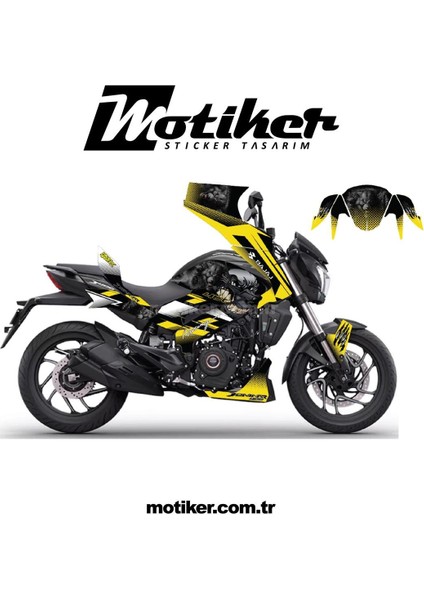 Dominar Wolf Sticker Etiket Kaplama Model