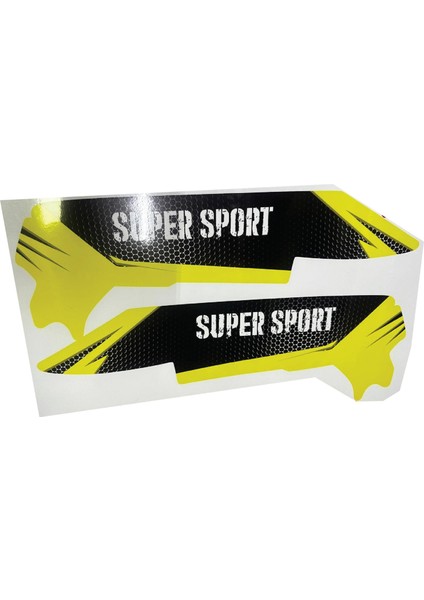 Bajaj Pulsar RS200 Orta Şase Motosiklet Sticker Etiket Modeli Super Sport Sarı fiyatları