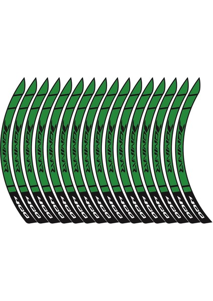 Bajaj Dominar 400 Baskılı Jant Dışı Şerit Motosiklet Sticker Etiket Modeli Yeşil fiyatları