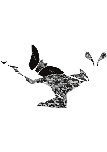 Cfmoto 250SR Gri Kamuflaj (Camouflage) Model Parçalı Motosıklet Kaplama Stıcker Etıket Modelı fiyatları