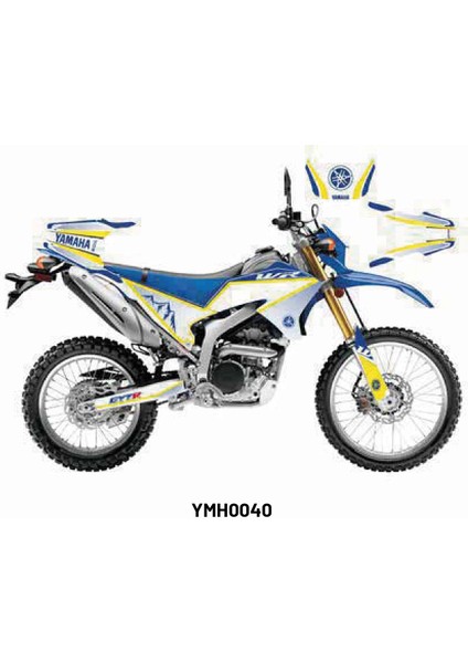 Yamaha Wr 250 R "gytr" Tasarım Motosiklet Sticker Etiket Kaplama Modeli