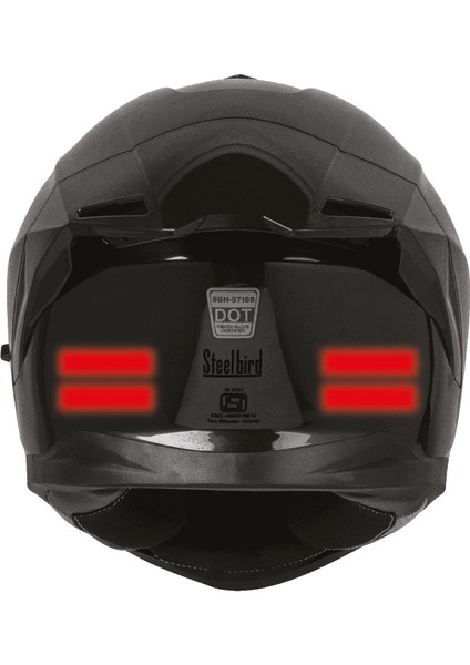 Kırmızı Reflective (Reflektif) Sticker Paketi 8'li Otomobil Motosiklet Reflektif Parlayan Sticker Etiket Modeli modelleri