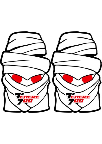 Tenere 700 Sticker Etiket Modeli