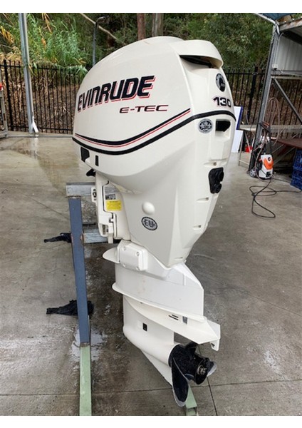 Evinrude 130 Hp Tekne Sticker Etiket Modeli