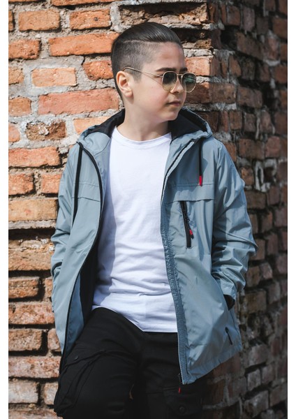 Erkek Çocuk Kapüşonlu Içi Astarlı Cepli Mevsimlik Mont fiyatları