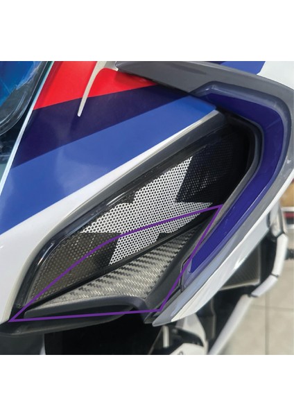 Cfmoto SR250 Far Altı Karbon Motosiklet Sticker Etiket Modeli fiyatları