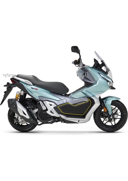 Rks Freccia 150 cc 2022 Uyumlu Yan Ayak Karbon Koruma Stıcker