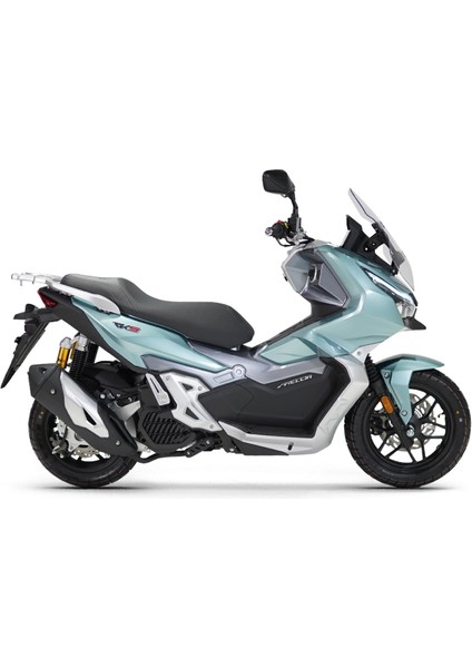 Rks Freccia 150 cc 2022 Uyumlu Yan Ayak Karbon Koruma Stıcker