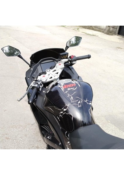Rks R250 Kırmızı Siyah Venom Parçalı Kaplama Sticker Etiket Modeli fırsatları