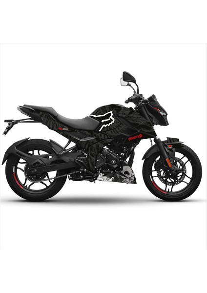 Bajaj N250 Billabong Tasarım Motosiklet Sticker Etiket Kaplama Modeli