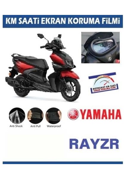 Yamaha Rayzr Motosiklet Ekran Km Koruyucu