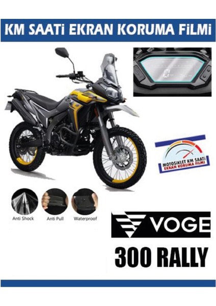 Voge 300 Rally Motosiklet Ekran Km Koruyucu