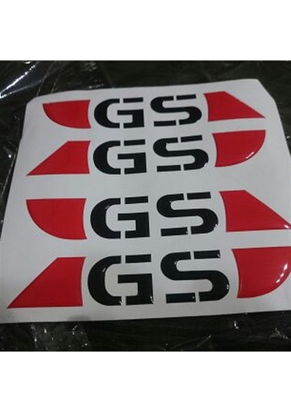 Bmw Gs Model Damla Sticker Etiket Modeli