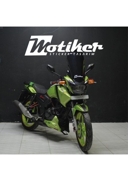 Tvs Apache Orjinal Tasarım Sticker Etiket Modeli
