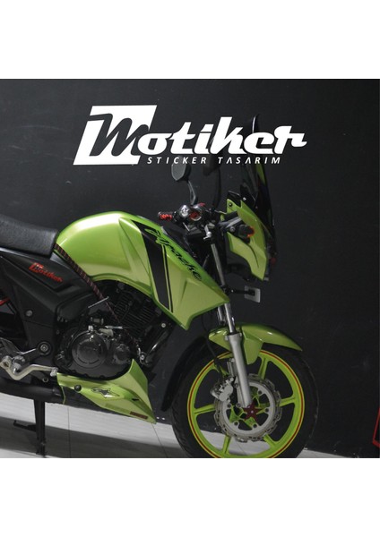 Tvs Apache Orjinal Tasarım Sticker Etiket Modeli