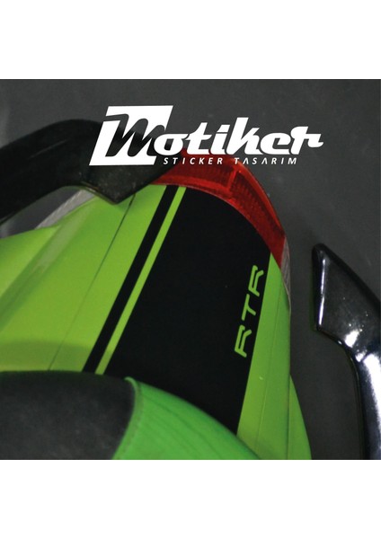 Tvs Apache Orjinal Tasarım Sticker Etiket Modeli