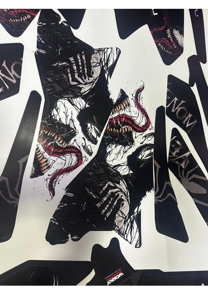 Bajaj RS200 Venom Sticker Etiket Parçalı Kaplama Modeli fırsatları