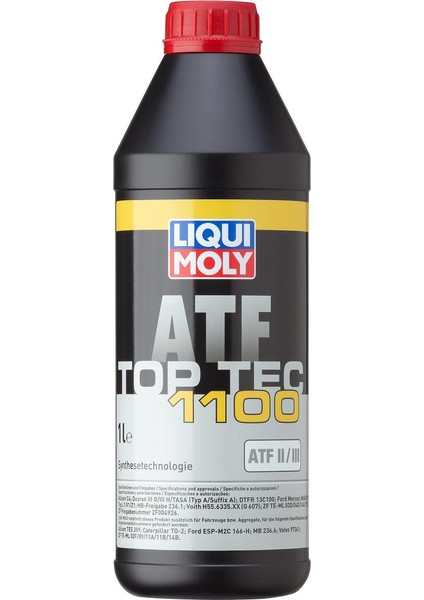 Top Tec Atf 1100 Otomatik Şanzıman Yağı 1 L (Üretim: 2023 )
