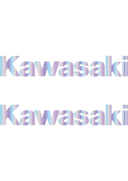 Hologram 15CM Kawasaki Sticker Etiket Modeli fiyatları