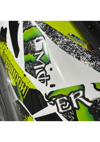 NS200 Hoonigan Monster Sticker Etiket Kaplama Modeli fiyatları