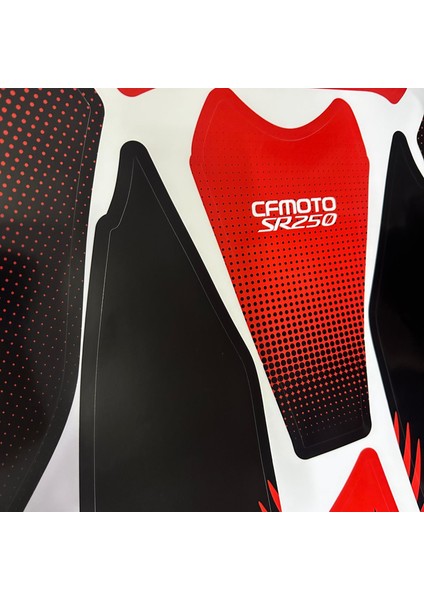 Cfmoto 250SR Sarı Kırmızı Dragon Model Parçalı Motosıklet Kaplama Stıcker Etıket Modelı indirimleri
