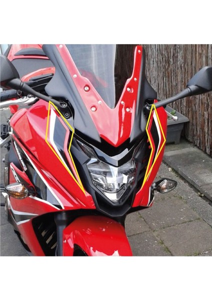 Honda Cbr 650F Kafa Grenaj Sticker