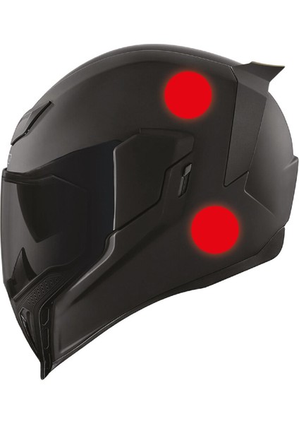 Kırmızı Reflective (Reflektif) Yuvarlak Sticker Paketi 8'li Otomobil Motosiklet Reflektif Parlayan Sticker Etiket Modeli fırsatları