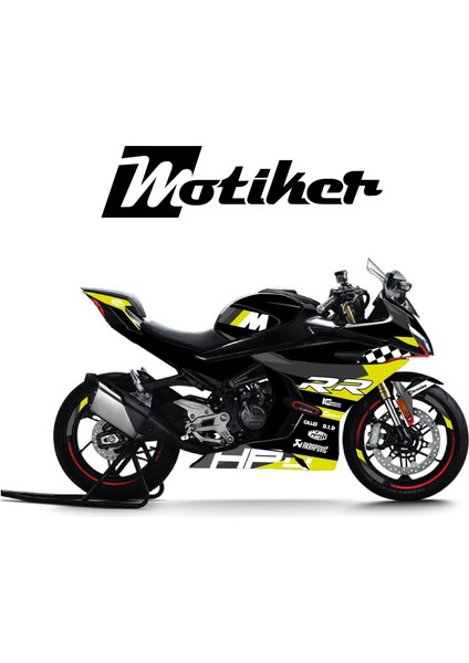 Cfmoto 450SR Hp4 Sarı Motosiklet Kaplaması