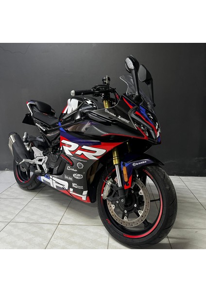 Cfmoto 450SR Hp4 Mavi Motosiklet Kaplaması