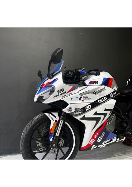 CFMOTO 250SR HP4 MODEL PARCALI MOTOSIKLET KAPLAMA MAVİ KIRMIZI BEYAZ STICKER ETIKET MODELI RENK 1 indirimleri