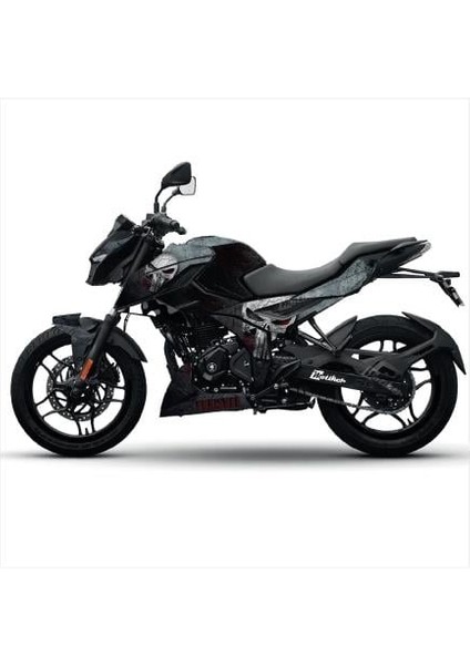 Bajaj N250 Punisher Tasarım Motosiklet Sticker Etiket Kaplama Modeli