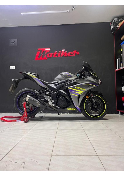 Yzf R25 Star Parça Sticker Modeli