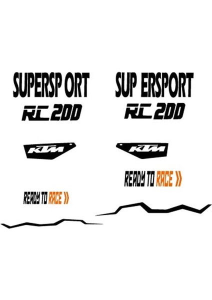 Rc Super Sport Modeli Stıcker Etıket fiyatları